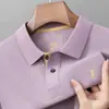 Algodón Verano Nuevo Producto Camisa Polo Paul Camiseta de Manga Corta para Hombre Cuello Americano Casual Logo de Pony Camiseta de Media Manga para Hombre