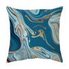 Nueva funda de almohada con estampado geométrico abstracto simple, ideal para sofá, siesta, hogar y cintura.