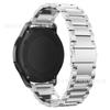 Adecuado para Samsung Gear s3 Frontier Samsung correa de tres eslabones de acero inoxidable hebilla de tirachinas cadena correa de acero 22 mm