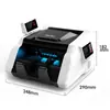 Detector de billetes Deli 33302s caja registradora comercial para supermercado 2023 Nueva versión máquina contadora de billetes pequeños RMB