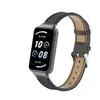 Adequado para Pulseira do Relógio Honor Band 9, Pulseira de Couro Microfibra Lisa Fashion, Qualidade Oficial Conector de Metal de Liberação Rápida