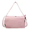 Bolsa de Fitness para Natación, Bolsa Deportiva para Mujer, Bolsa de Viaje Corto de Gran Capacidad con Separación Seco/Húmedo, Bolso de Mano Cruzado para Mujer, Bolsa de Almacenamiento