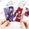 Pegatinas de Tarjetas de Cristal de Anime, Set de 5, Pegatinas de Tarjetas Periféricas de Maldición