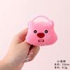 Laços de Cabelo de Pelúcia Cartoon Macios e Fofos, Coelhinho Adorável, Panda, Filhote de Cachorro, Designs de Biscoito para Meninas, Faixas de Cabelo Que Não Danificam o Cabelo, Acessórios de Cabelo Elásticos