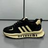 Sapatos Torre Retro Three-bar Masculinos 2024 Outono/Inverno Novos Confortáveis Altura Aumentada Todos os Combinados TikTok Fast Hand Explosions Sapatos Casuais