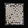 Material DIY artesanal acessórios de contas soltas pérola de imitação ABS contas soltas Jin inteiras contas redondas de furo duplo 4-20mm