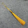 12B-7 Borla de Cuentas de Medusa Flecos Largos Traje Antiguo Hanfu Qipao Falda Mamian Nubes Traseras Accesorios Banbu