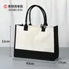 Bolsas personalizadas lisas de algodão-linho-juta, sacolas para presentes de casamento, sacolas tote de linho de alta qualidade, sacolas de compras