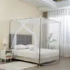 Cama Grande de Retazos con Mosquitero Tradicional para Uso Doméstico, Adecuada para Camas de 2.5 m, Camas de 3 m y Cunas de 3.9 m