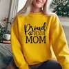 Sudadera de Cuello Redondo Mamá Rescatista Orgullosa Exportación Transfronteriza Amazon Al Por Mayor Una Pieza Producto de Temu Wish