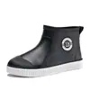 Botas de Lluvia de Moda Transfronterizas para Hombre Suela Suave Calzado de Exterior Impermeable de Goma Calzado Impermeable para Pesca en Exteriores Botas de Lluvia Cálidas Antideslizantes para Día Lluvioso