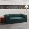 Sofá de Tecido, Sofá para Casa, Sofá de Sala de Estar, Sofá Compacto para Apartamento Pequeno, Sofá de Casal para Apartamento Alugado, Sofá-Cama Dobrável