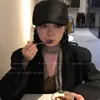Bufanda Artística de Lino con Lunares Vintage para Mujer, Cinta Versátil de Nicho Estilo Coreano, Bufanda Delgada para el Cuello con un Toque de Lujo