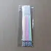 Pluma de pegamento de puntos de viento sin imprimir, pegamento en forma de pluma, adhesivo para álbum de recortes infantil, pegamento de secado rápido, pluma de pegamento de color creativa para estudiantes