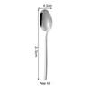 Conjunto de Talheres de Aço Inoxidável Transfronteiriço Colher Cavaleiro Colher de Sopa com Cabo Longo Colher Doméstica Faca de Sobremesa Ocidental Garfo Colher