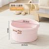 Balde para Pedicure para Uso Doméstico, Bacia para Pedicure com Massagem nas Panturrilhas, Bacia para Lavar os Pés de Crianças, Balde Espessado para Pedicure, Bacia para Pedicure Específica para Saúde
