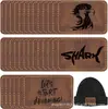 Etiqueta de couro marca de couro em branco couro artificial boné laser DIY patch personalizado reparo suprimentos a laser customização em pequena escala