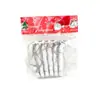 6 Preço Decoração de Natal Presente Doce de Natal Basto Pequeno Basto Pingente de Decoração de Árvore de Natal