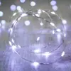 Batería Externa con Interfaz USB Cadena de Luces Decorativa de Cable de Cobre Cadena de Luces Pequeña y Colorida Bombilla Pequeña Luz de Estrella Luz Ambiental de Cable de Cobre Led