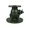 FQ41F46 válvula de esfera de descarga revestida com flúor é usada principalmente para cortar, distribuir e trocar o meio na tubulação.