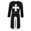 [En Stock] Disfraz Cosplay de Templario, Disfraz Medieval, Talla Grande, Fiesta de Baile, Disfraz para Actuación Escénica de Halloween