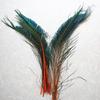 DIY pena pena de pavão espada cabelo roupa material acessórios suprimentos para performance de palco 30-35cm