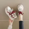 Zapatos de Forrest Gump para Mujer Primavera 2026 Nuevos Zapatos Casuales de Running de Suela Gruesa que Aumentan la Altura Zapatos de Moda Casuales con Retazos para Mujeres Bajitas