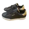 Tênis Casuais Esportivos D de Couro Genuíno de Alta Qualidade para Homens Tendência Sapatos Baixos de Couro para Homens Sapatos de Couro de Comércio Exterior Tendência Feminina