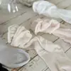 Calcetines de Bebé Verano Estilo Delgado Calcetines Largos Lisos para Niñas Calcetines Anti-Mosquitos para Bebés Recién Nacidos Calcetines de Tubo Alto Calcetines de Algodón Sin Costuras