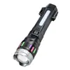 Lanterna de Exterior TK/TEMU - Alto Brilho, Longo Alcance, Bateria de Ultra Longa Duração, Multifuncional, Portátil, Recarregável, Zoom Telescópico