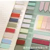 Notas Adhesivas Transparentes Morandi Pegatinas de Índice de Hoja Suelta para Mascotas Pegatinas de Índice Simples Notas Adhesivas Translúcidas Venta Directa de Fábrica