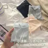 Calcinha de Renda com Laço Pure Desire Verão Fina Sexy Renda Cintura Média Seda Gelada Roupa Íntima Feminina Sem Costura Respirável