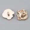 Botones Irregulares de Plástico Imitación Metal con Forma, Botones con Forma para Suéter Abrigo Chaqueta de Cuero, Botones Decorativos para Abrigo Cortavientos