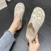 Atacado Lazy Internet Celebrant Mulheres Grávidas All-match Novo Estilo Exterior Desgaste Sandálias Verão Moda Pescador Baotou Meia Chinelos Sandálias Femininas