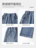 Ropa de otoño para niñas 2026 pantalones de nuevo estilo, jeans para niñas, pantalones rectos lavados retro para niñas mayores, pantalones para niñas para otoño