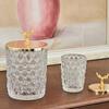 Lujo Accesible Escandinavo Cabeza de Ciervo de Metal Caja Decorativa de Almacenamiento de Cristal Decoración Suave para Sala de Estar Azucarero