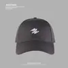 Gorra de Béisbol Bordada de Alta Gama Estilo Japonés para Mujer, Ala Ancha, Corona Profunda, Adecuada para Todas las Estaciones, Hace que el Rostro Parezca Más Pequeño, Gorra tipo Pico para Hombre