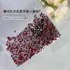 Diamantes Sueltos Ss4 Ab Rhinestones en Forma de Abanico King para Uñas, Rhinestones Super Brillantes en Forma de Abanico, Rhinestones Redondos de Vidrio Iridiscentes Aurora con Base Plana