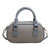 Bolso de mano estilo coreano explosivo simple con textura de lichi, bolso de boliche de mano, moderno, combina con todo, occidental, para ir al trabajo, cruzado, para mujer