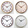 Reloj de Pared de 12 Pulgadas con Imitación de Madera, Estilo Madera Natural, Sala de Estar Estilo Japonés, Lujo de Gama Alta, Reloj Minimalista Estilo Ins, Transfronterizo