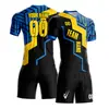 Conjunto de Uniformes de Futebol 2026 Personalizado para Homens e Mulheres, Camisas de Competição para Estudantes Universitários de Verão, Uniformes de Treino para Equipes Infantis com Impressão