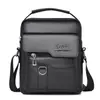 Bolso de Hombro para Hombre WEIXEIR con Patrón de Lichi, Estilo Business Commuter, Gran Capacidad, Impermeable, Bolso de Mano Multifuncional para Hombre