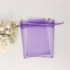 Bolsa de hilo de fábrica, venta al por mayor, bolsa de organza de color sólido, bolsa de malla para embalaje de joyas y regalos cosméticos
