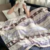 Manta de leche transfronteriza, manta Faleirong, manta de sofá de ocio, manta de siesta para dormitorio y oficina, manta de aire acondicionado de comercio exterior