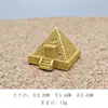 Modelo de escena de simulación en miniatura del desierto egipcio, arquitectura antigua, castillo, pirámide, Esfinge, adornos decorativos