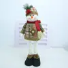 Tecido xadrez floco de neve natalino retrô transfronteiriço, elástico, para decoração de bonecas, hotéis e shoppings, estilo vintage