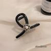Horquilla de pelo Camellia Grab Clip para mujer, nueva primavera de 2024, para mujer, de tamaño mediano, elegante, de alta gama, con clip de tiburón.