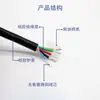 Cabo de silicone 2 condutores 3 condutores 4 condutores 5 condutores 6 condutores 7 condutores 8 condutores resistente a alta temperatura 200 0,15 0,2 0,3 mm² rolo