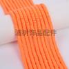 DIY cerâmica macia monocromática 6mm contas soltas frisado espaçador pulseira colar corrente de telefone móvel e outros acessórios de joias