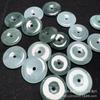 Jade Birmano Natural Grado A 20mm Hebilla Pacífica Colgante de Jade Joyería Pendientes Colgante de Jade Venta al por Mayor Agujero para Certificado Diámetro